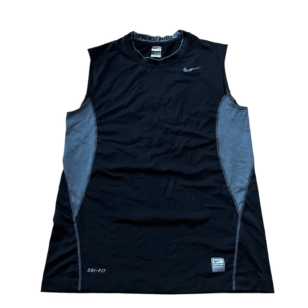 Nike Black Sleeveless Tank Top Size Medium
